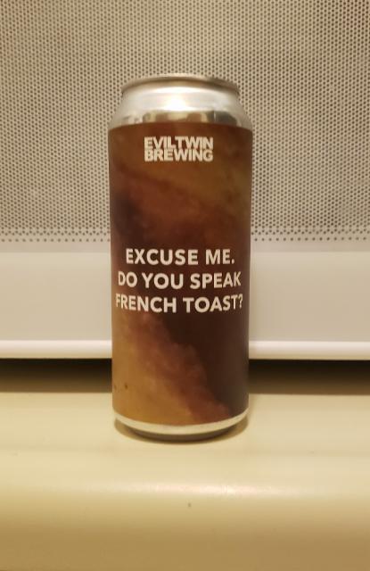 Excuse Me, Do You Speak French Toast 13.0%, Evil Twin Brewing, United States