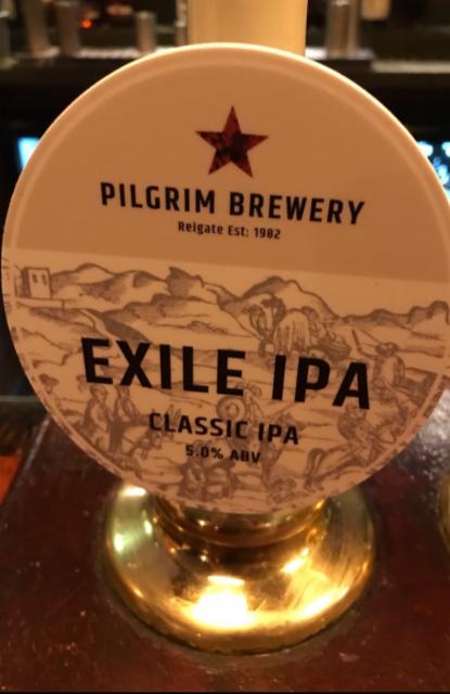 Exile IPA 5.0%, Pilgrim Brewery, England