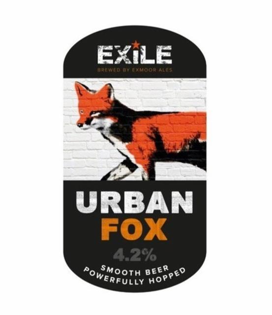 Exile Urban Fox (Cask Version) 4.2%, Exmoor Brewery, England