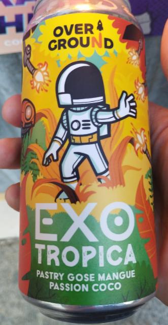 Exo-Tropica 5.0%, Overground Brewing (Over Ground), France