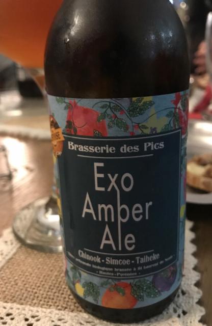 Exo Amber Ale 5.5%, Brasserie Des Pics - La Nestoise, France