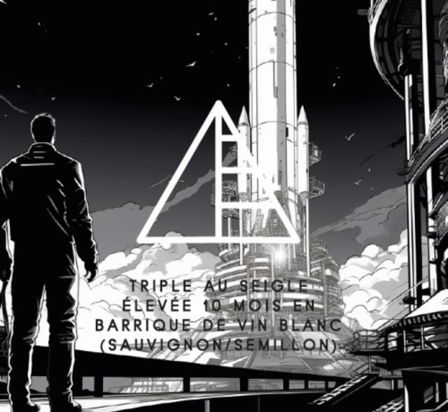 Exode Barriquée #1 9.3%, Brasserie Chromatique, France