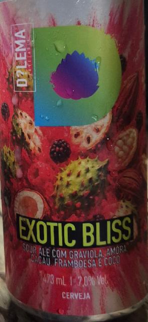 Exotic Bliss 7.0%, Cervejaria Dogma, Brazil