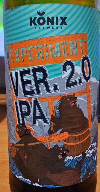 experiment ver. 2.0 6.5%, Konix Brewery, Russia