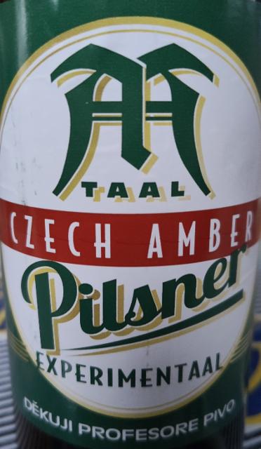 Experimentaal Czech Amber Pilsner 5.5%, Brasserie Taal, France