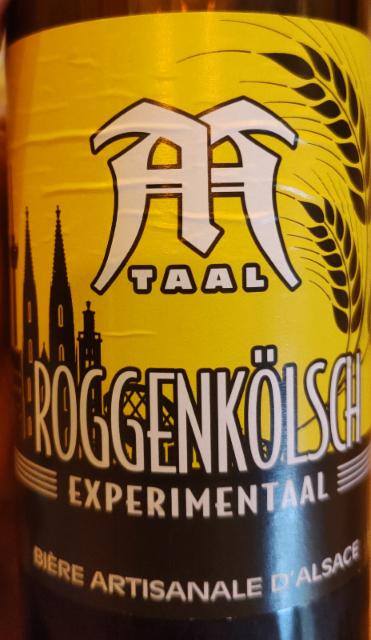 Experimentaal Roggenkölsch 4.6%, Brasserie Taal, France