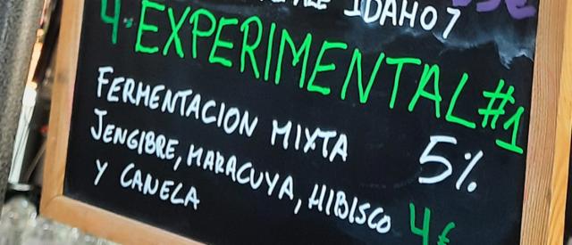 Experimental #1 5.0%, Orient Street Brewery, Spain