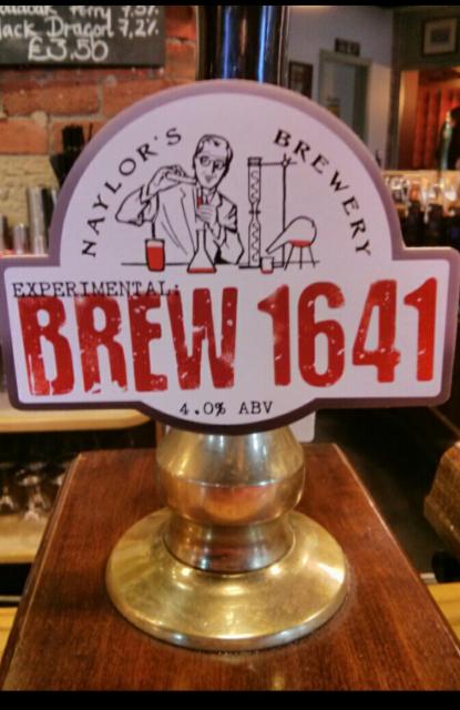 Experimental Brew 1641 4.0%, Naylor's Brewery, England