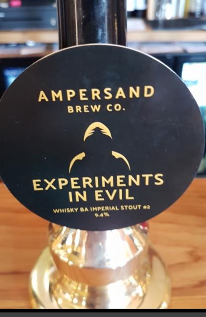 Experiments In Evil #2 9.4%, Ampersand Brew Co, England