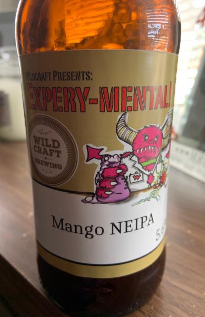 Expery-Mental! Mango NEIPA 5.6%, Wildcraft Brewery Limited, England