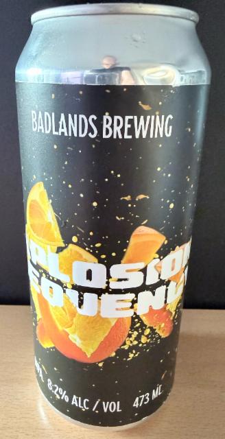 Explosion Frequency (2025) 8.2%, Badlands Brewing Company, Canada