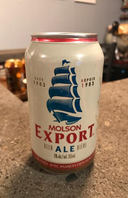 Export 5.0%, Molson Coors, Canada