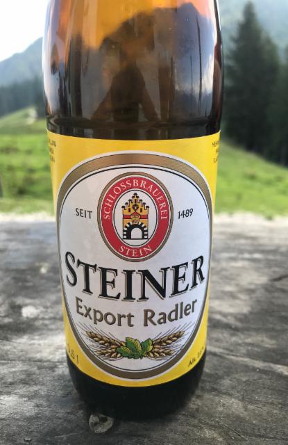 Export Radler 2.6%, Schlossbrauerei Stein, Germany