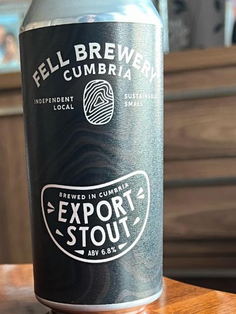Export Stout 6.8%, Fell Brewery, England