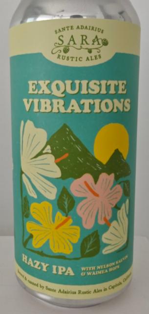 Exquisite Vibrations 6.8%, Sante Adairius Rustic Ales, United States
