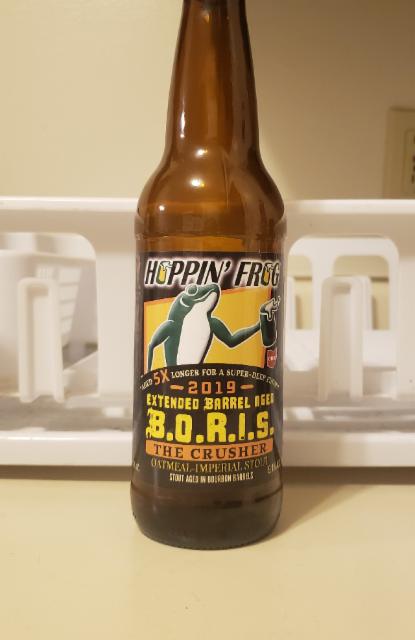 Extended Barrel Aged B.O.R.I.S. The Crusher (2019) 9.4%, Hoppin' Frog Brewery, United States