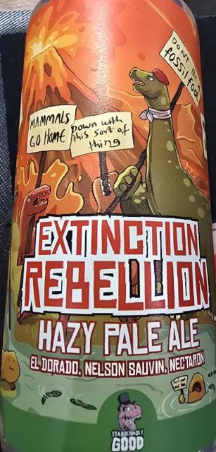 extinction rebellion, Staggeringly Good Beer