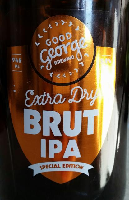 Extra Dry Brut IPA 5.8%, Good George Brewing, New Zealand