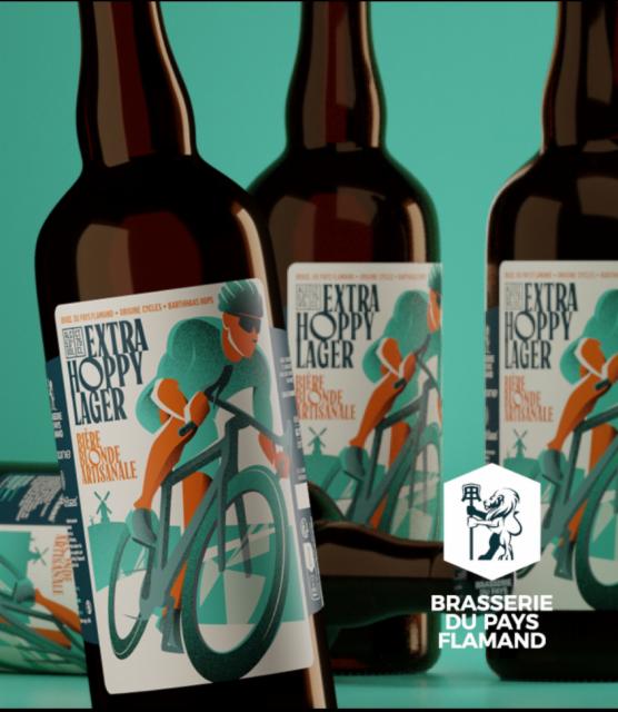 EXTRA HOPPY LAGER 5.0%, Brasserie Du Pays Flamand, France