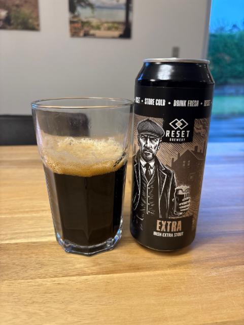 EXTRA Irish Extra Stout 5.6%, Reset Brewery, Slovenia