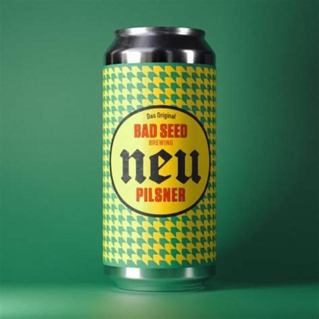 Extra Neu Pilsner 5.0%, Bad Seed Brewing, Denmark