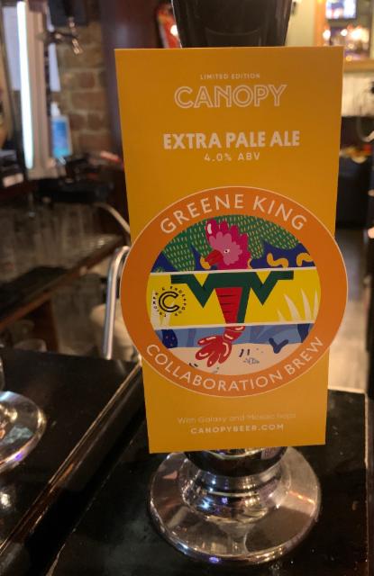 Extra pale ale 4.0%, Canopy Beer Co, England