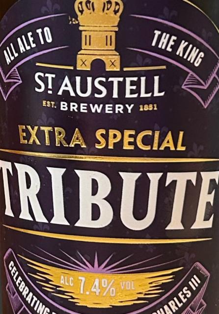 Extra Special Tribute 7.4%, St Austell Brewery, England