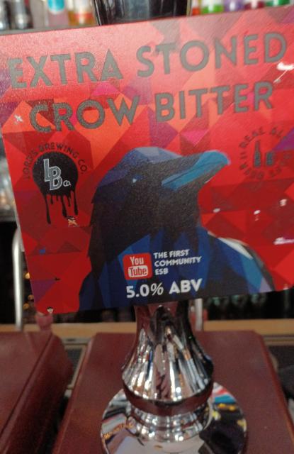 extra stoned crow bitter 5.0%, Lord's Brewing Co., England