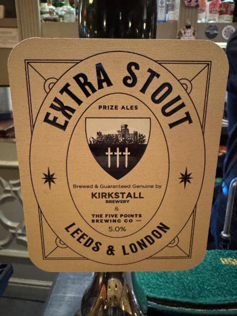 Extra Stout, Kirkstall Brewery