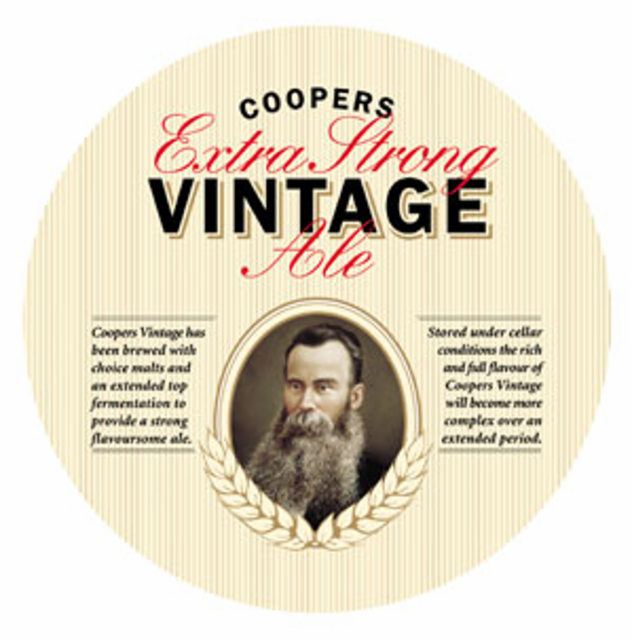 Extra Strong Vintage Ale 7.5%, Coopers Brewery, Australia