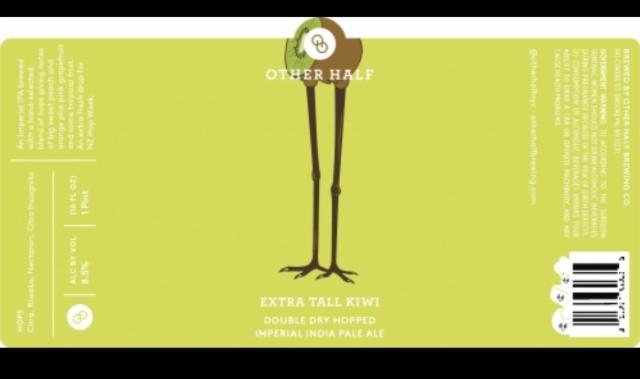 Extra Tall Kiwi, Other Half Brewing Co.