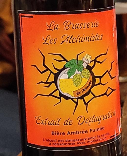Extrait de Déflagration 5.5%, La Brasserie Des Alchimistes, France