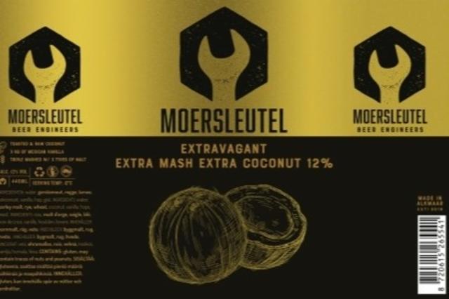 Extravagant Extra Mash Extra Coconut 12.0%, Brouwerij De Moersleutel, Netherlands