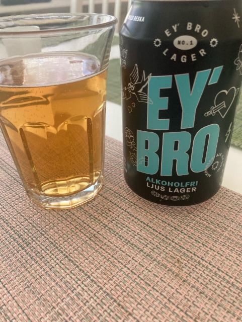 Ey'bro alkoholfri lager 0.5%, Åbro Bryggeri, Sweden