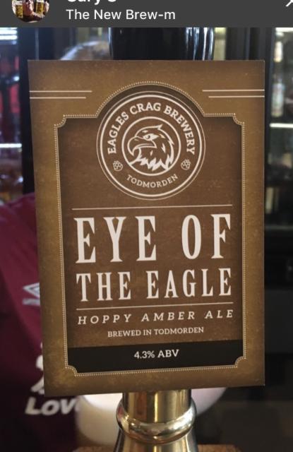 Eye Of The Eagle 4.3%, Eagles Crag Brewery, England