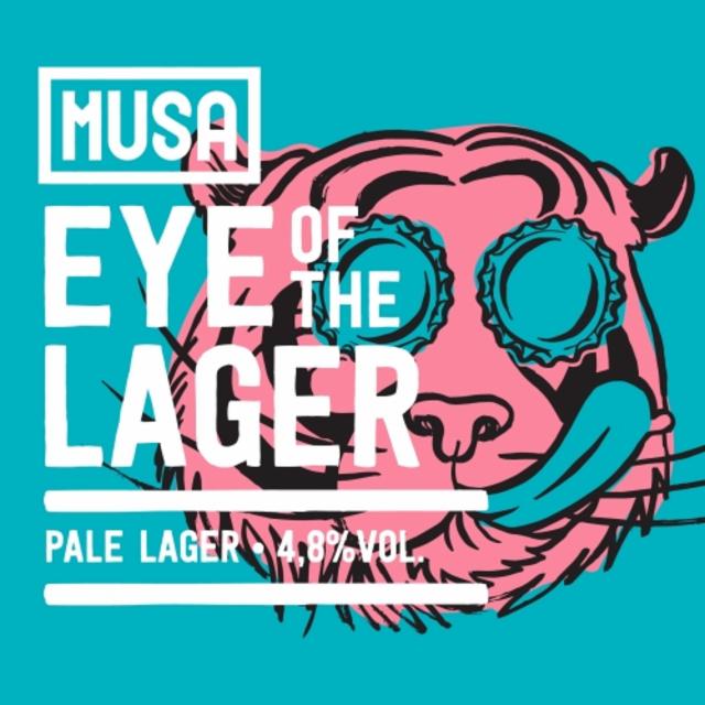 Eye of the Lager 4.8%, Cerveja Musa, Portugal