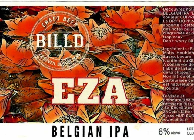 Eza 6.0%, Brasserie Billd - Le Réveil Des Volcans (Auvernhata), France