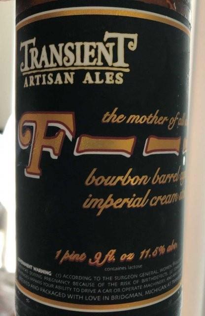F--- 11.5%, Transient Artisan Ales, United States