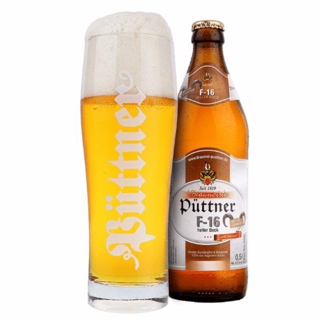 F-16 6.8%, Brauerei Püttner, Germany