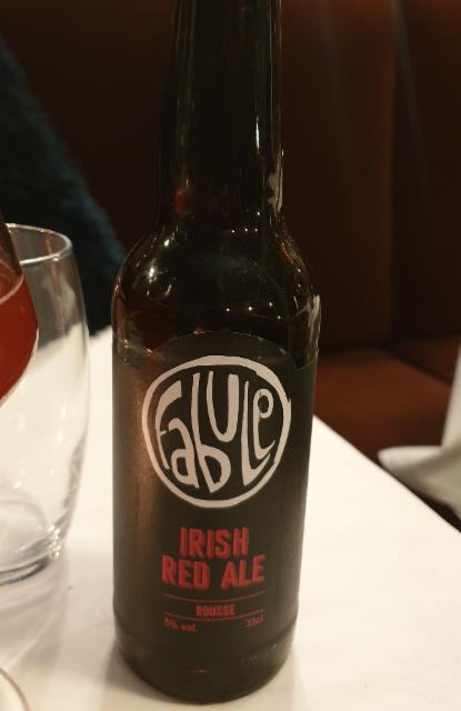 La Fabule Irish Red Ale 5.0%, Brasserie La Fabule [Closed], France