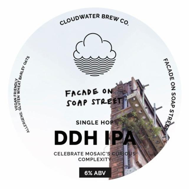 Facade On Soap Street 6.0%, Cloudwater Brew Co., England