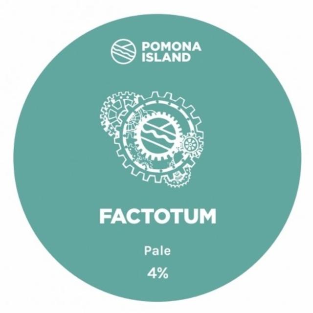 Factotum 4.0%, Pomona Island Brew Co, England