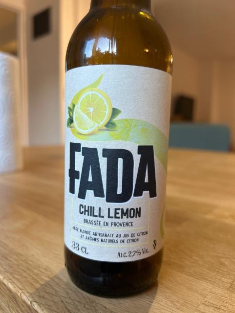 Fada chill lemon 2.7%, Brasserie Du Castellet (Fada), France