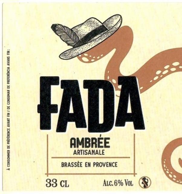 Fada Ambrée 6.0%, Brasserie Du Castellet (Fada), France