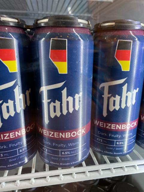 Fahr Weizenbock 6.5%, Fahr Brewery, Canada