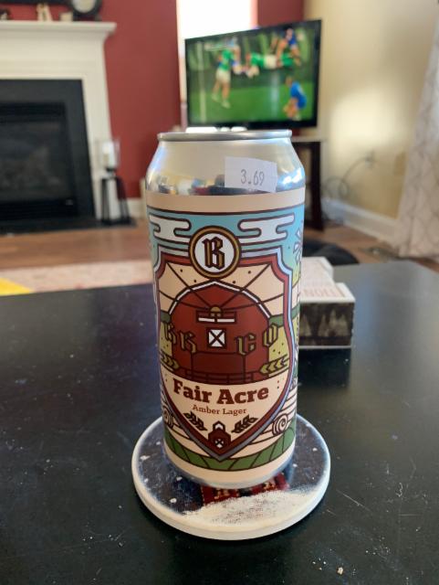 Fair Acre 5.0%, Burlington Beer Company, United States