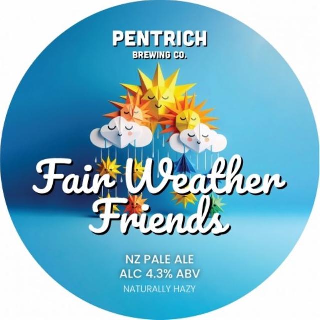 Fair Weather Freinds 4.5%, Pentrich Brewing, England