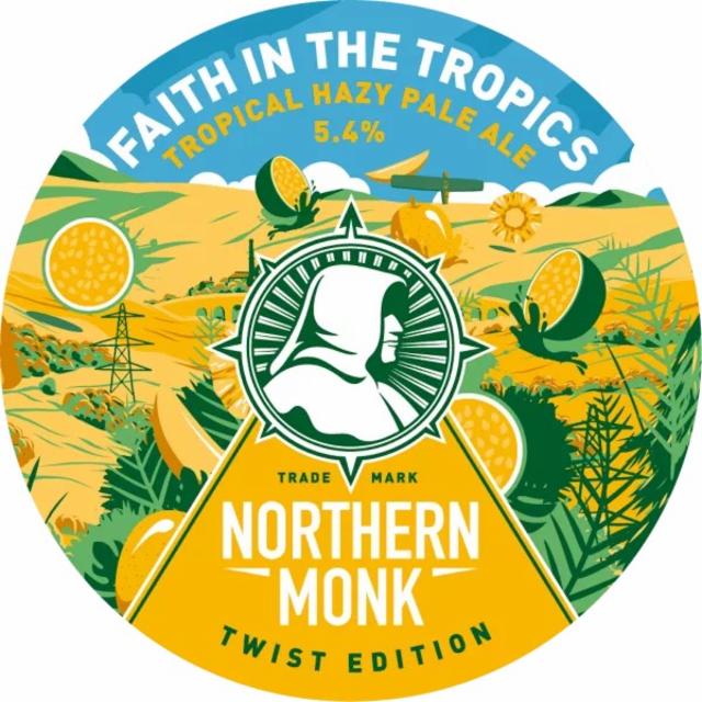 Faith In The Tropics 5.4%, Northern Monk Brew Co., England