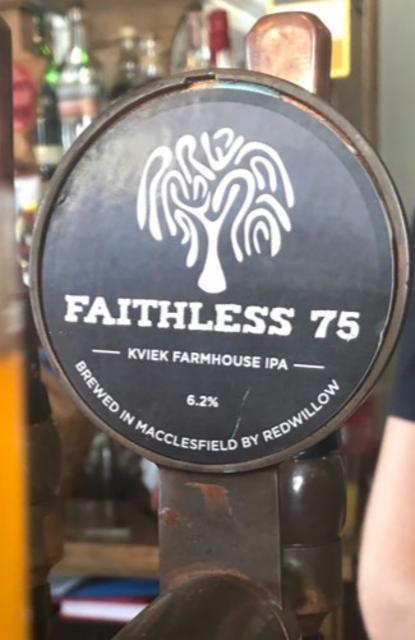 Faithless 75 - Kviek Farmhouse IPA 6.2%, RedWillow Brewery, England