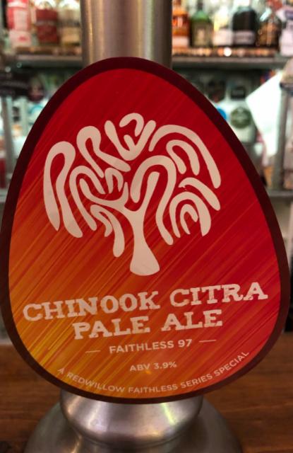 Faithless 97 - Chinook Citra Pale Ale 3.9%, RedWillow Brewery, England